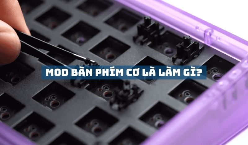 Mod bàn phím cơ là làm gì?