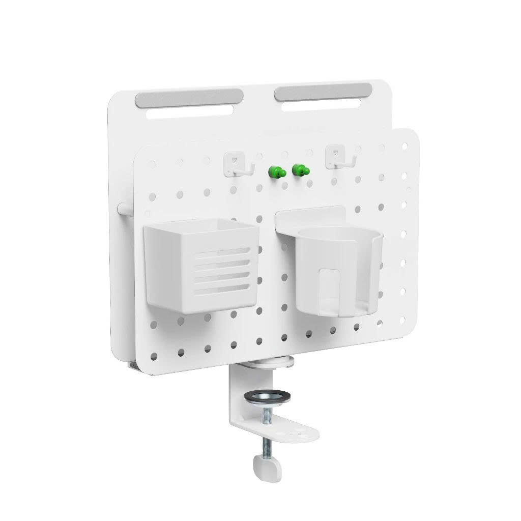 Pegboard-upgen-WORKFLOW-trang Bảng treo đồ đa năng Pegboard Upgen Workflow trắng