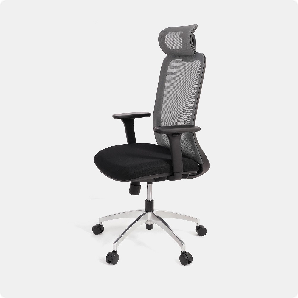 ghe-cong-thai-hoc-hyperwork-cloud-chair-luoi-xam-02 Ghế công thái học văn phòng Hyperwork Cloud Chair OC03