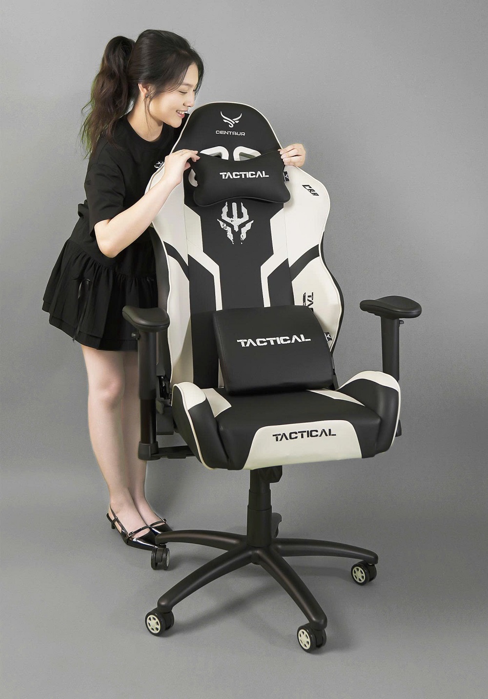 ghe-gaming-centaur-TACTICAL-CRA-trang-h3 Ghế gaming Centaur Tactical Cra