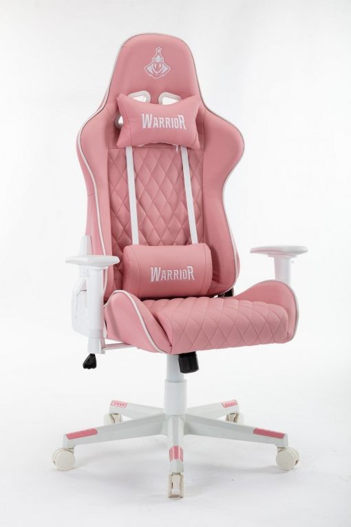 ghe_choi_game_warrior_raider_wgc206-white_pink_h2 Ghế gaming Warrior Raider Series WGC206 Pink
