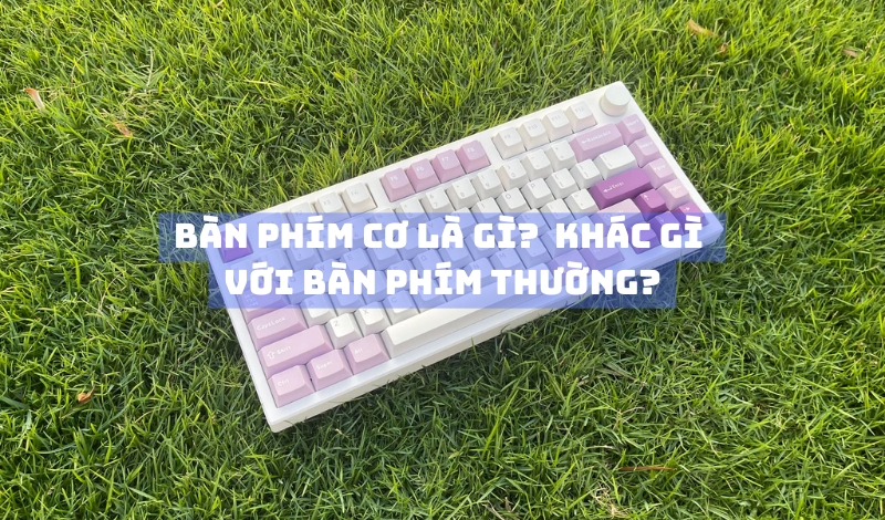 Bàn phím cơ là gì? Khác gì với bàn phím thường?